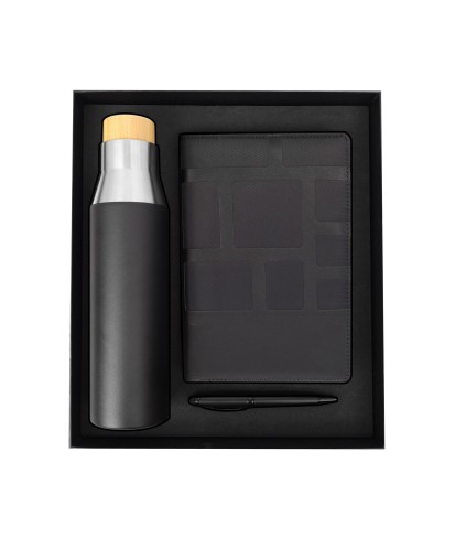 GS059 - Black Eco-friendly Corporate Gift Set